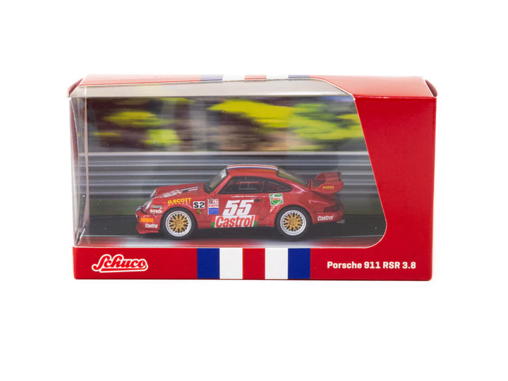 Tarmac Works 1:64 Porsche 911 RSR 3.8 Red Schuco Special Edition