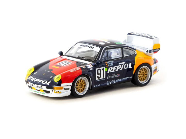Tarmac Works 1:64 Porsche 911 GT2 24h LE MANS 1995 #91 T64S-004-REP