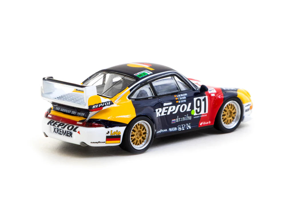 Tarmac Works 1:64 Porsche 911 GT2 24h LE MANS 1995 #91 T64S-004-REP