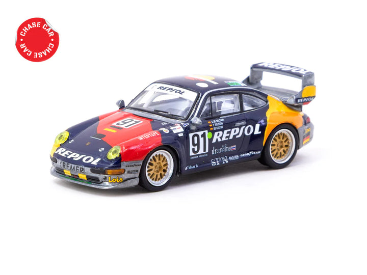 Tarmac Works 1:64 Porsche 911 GT2 24h LE MANS 1995 #91 T64S-004-REP