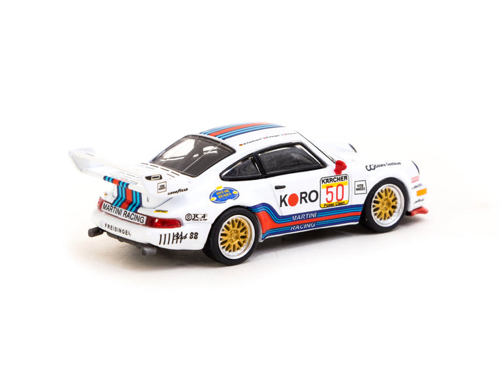 Tarmac Works 1:64 Porsche 911 Turbo S LM GT 24H Le Mans 1995 #50