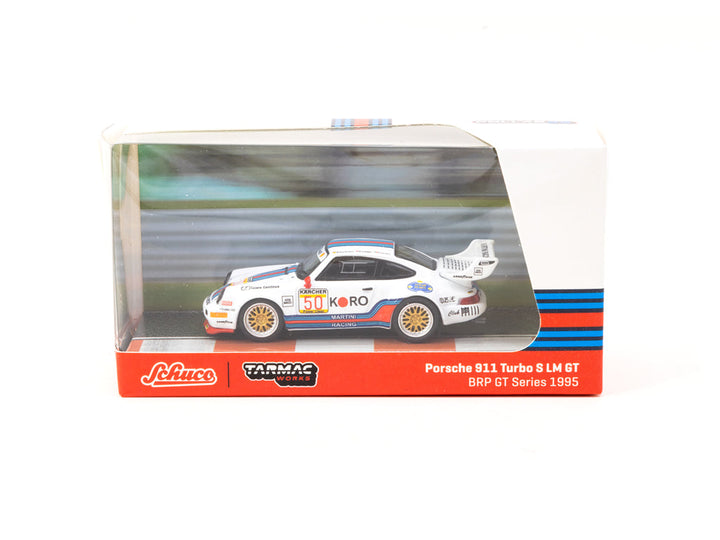 Tarmac Works 1:64 Porsche 911 Turbo S LM GT 24H Le Mans 1995 #50