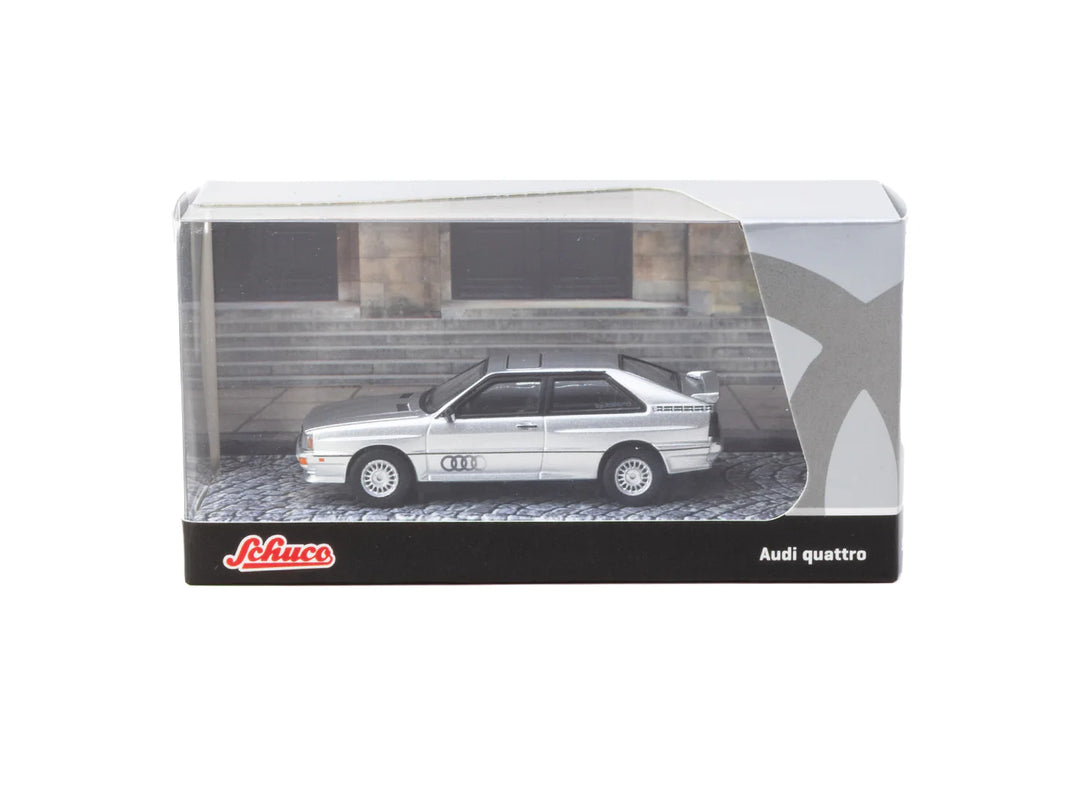 Tarmac Works 1:64 Audi Quattro Silver T64S-025-SL – Horizon Diecast