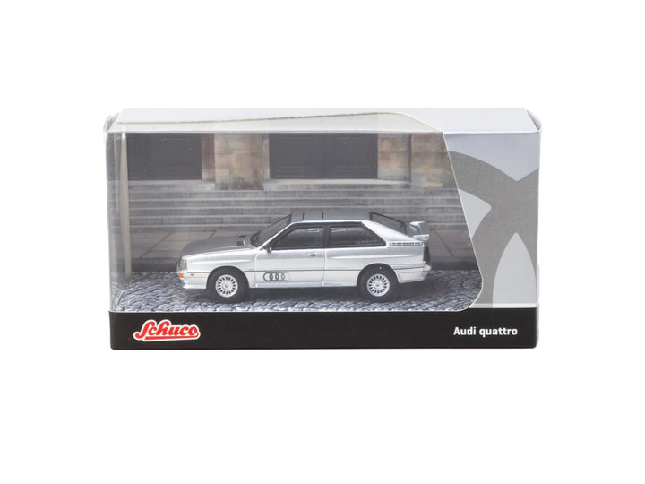 Tarmac Works 1:64 Audi Quattro Silver T64S-025-SL