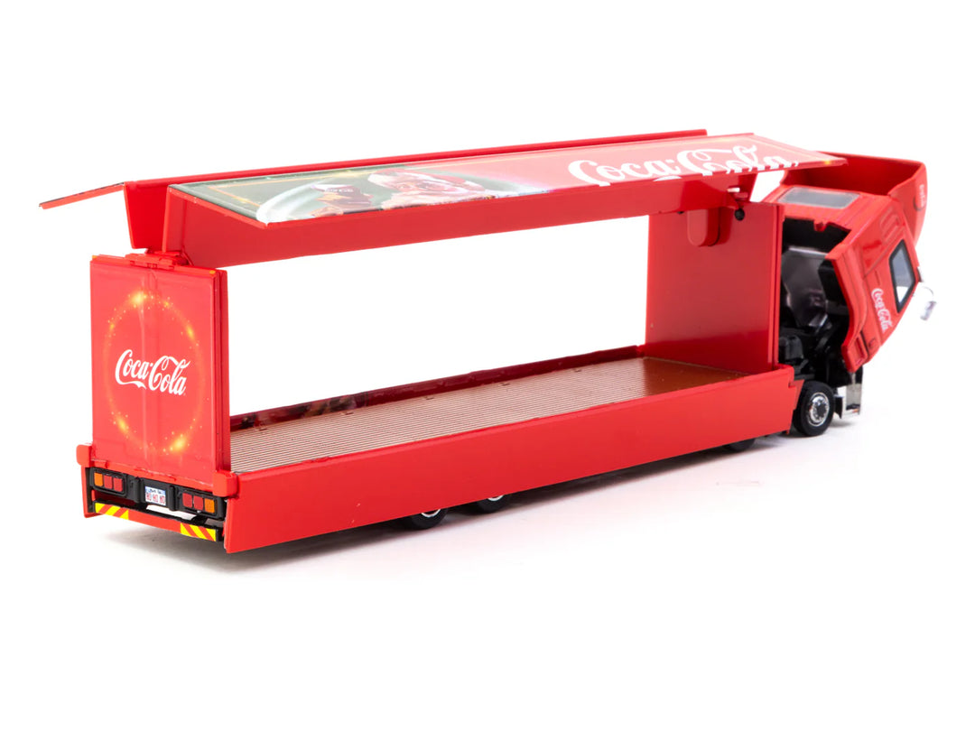 Tarmac Works 1:64 Mitsubishi Fuso Super Great Coca-Cola Santa Truck T64T-TL001-CC