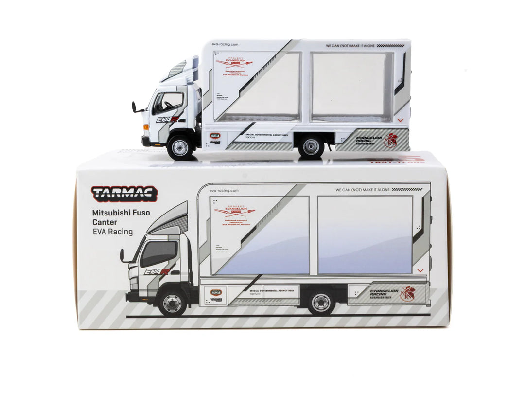 Mitsubishi Fuso Canter/GRヤリス EVA racing Tarmac Works 1:64 Mitsubishi Fuso Canter EVA Racing T64T-TL002-EVA