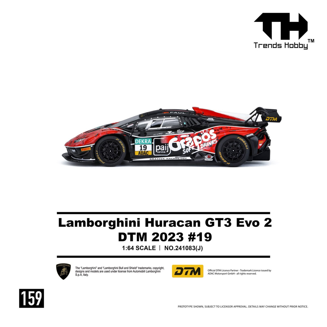 [Preorder] Trends Hobby 1:64 Lamborghini Huracan GT3 EVO2 - DTM 2023 