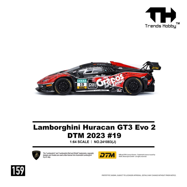 [Preorder] Trends Hobby 1:64 Lamborghini Huracan GT3 EVO2 - DTM 2023 