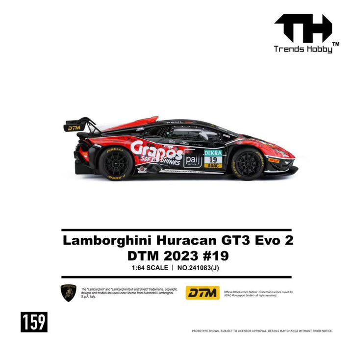 [Preorder] Trends Hobby 1:64 Lamborghini Huracan GT3 EVO2 - DTM 2023 
