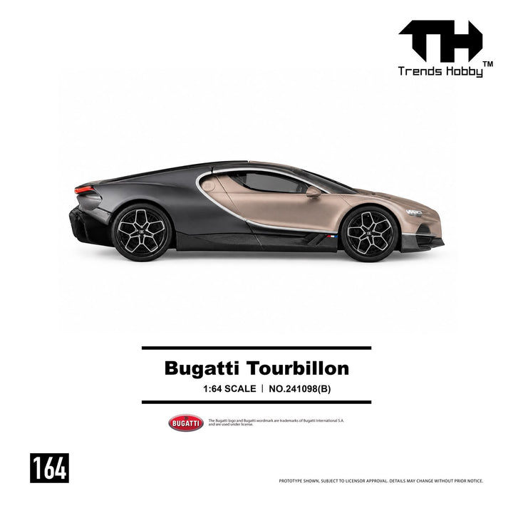 [Preorder] Trends Hobby 1:64 Bugatti Tourbillon - Dore 241098(B)