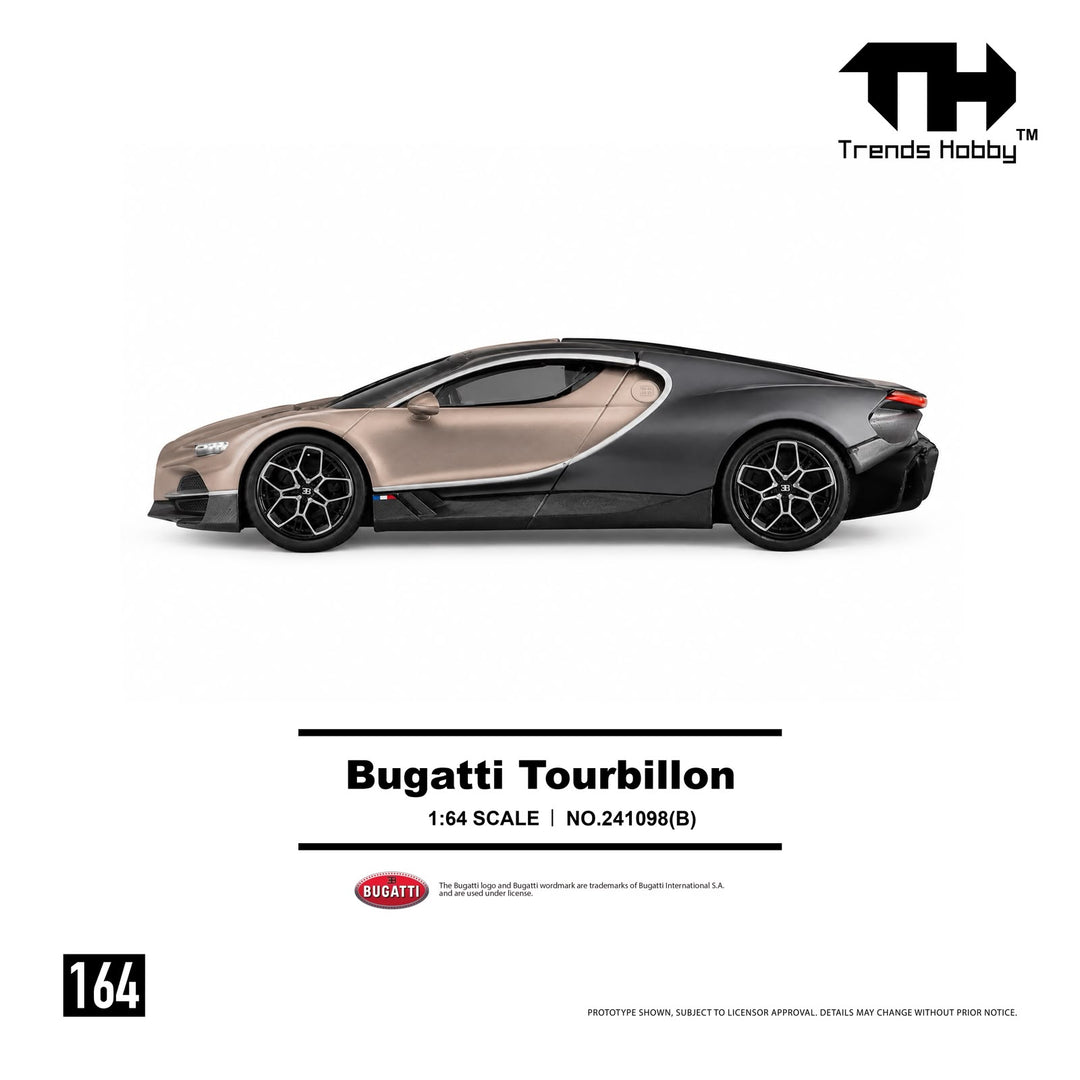 [Preorder] Trends Hobby 1:64 Bugatti Tourbillon - Dore 241098(B)