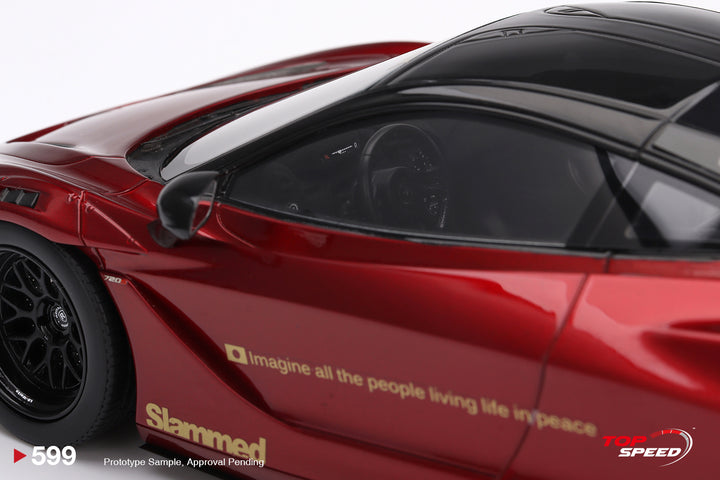 [Preorder] TOPSPEED 1:18 LWBK McLaren 720S Gem Red TS0599
