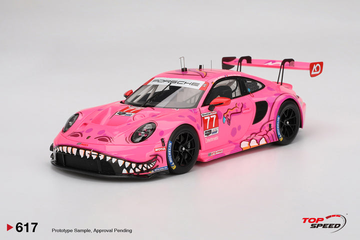 TOPSPEED 1:18 Porsche 911 GT3 R #77 AO Racing  2024 IMSA Road America TS0617