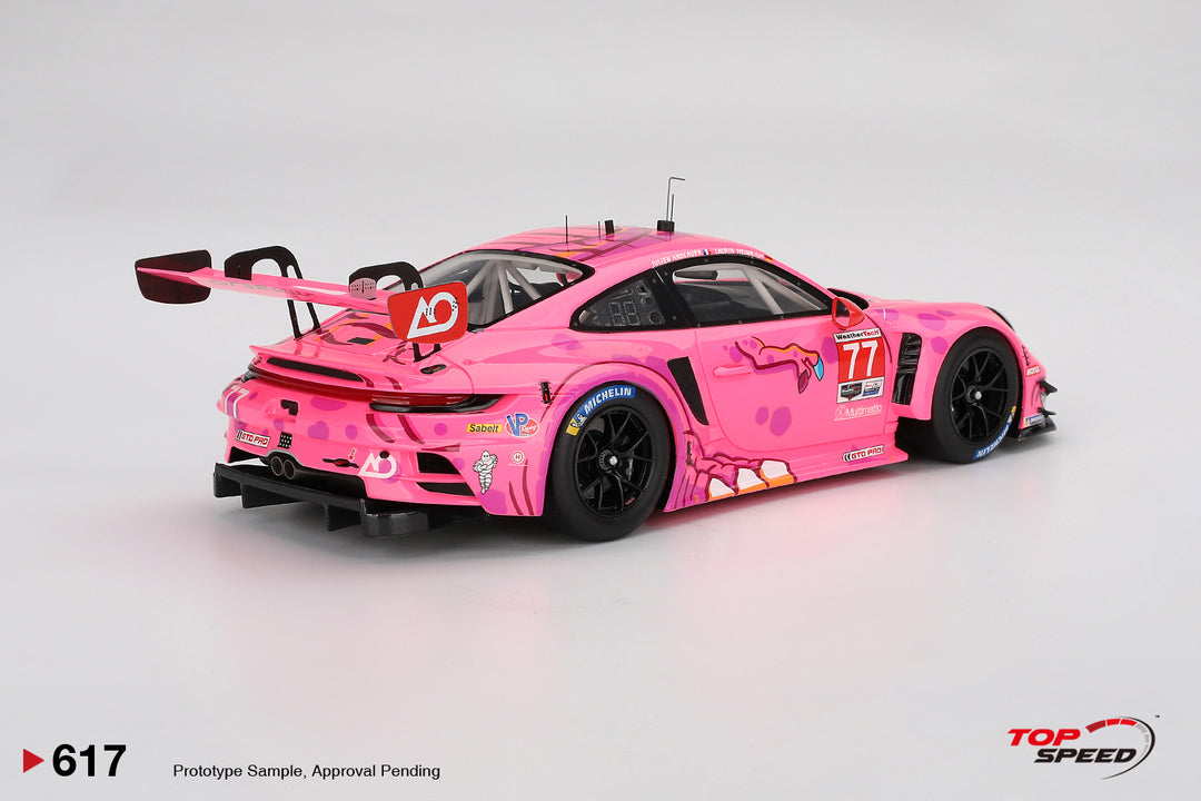 TOPSPEED 1:18 Porsche 911 GT3 R #77 AO Racing  2024 IMSA Road America TS0617