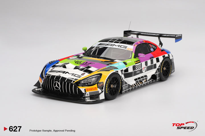 [Preorder] TOPSPEED 1:18 Mercedes-AMG GT3 EVO #888 Mercedes-AMG Grouppem  2025 Bathurst 12 Hr TS0627