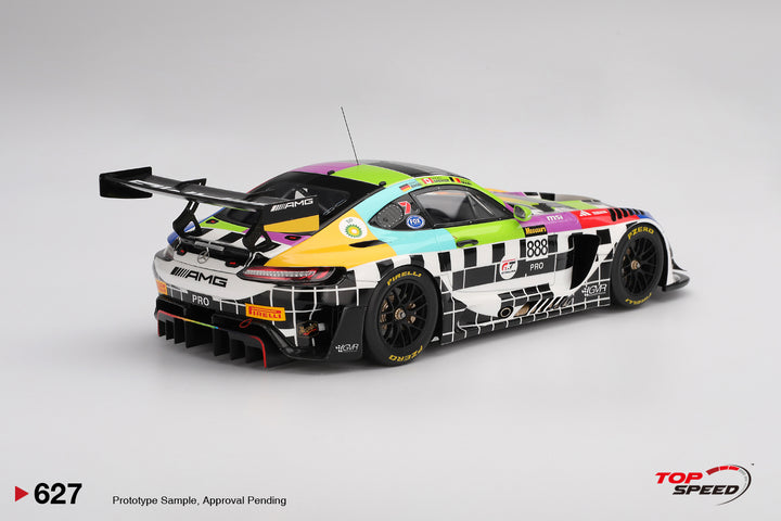 [Preorder] TOPSPEED 1:18 Mercedes-AMG GT3 EVO #888 Mercedes-AMG Grouppem  2025 Bathurst 12 Hr TS0627