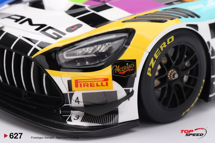 [Preorder] TOPSPEED 1:18 Mercedes-AMG GT3 EVO #888 Mercedes-AMG Grouppem  2025 Bathurst 12 Hr TS0627