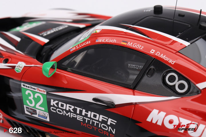 [Preorder] TOPSPEED 1:18 Mercedes-AMG GT3 EVO #32 Korthoff Competition Motors  2025 IMSA DAYTONA 24 Hrs TS0628