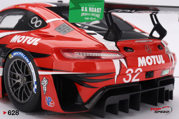 [Preorder] TOPSPEED 1:18 Mercedes-AMG GT3 EVO #32 Korthoff Competition Motors  2025 IMSA DAYTONA 24 Hrs TS0628