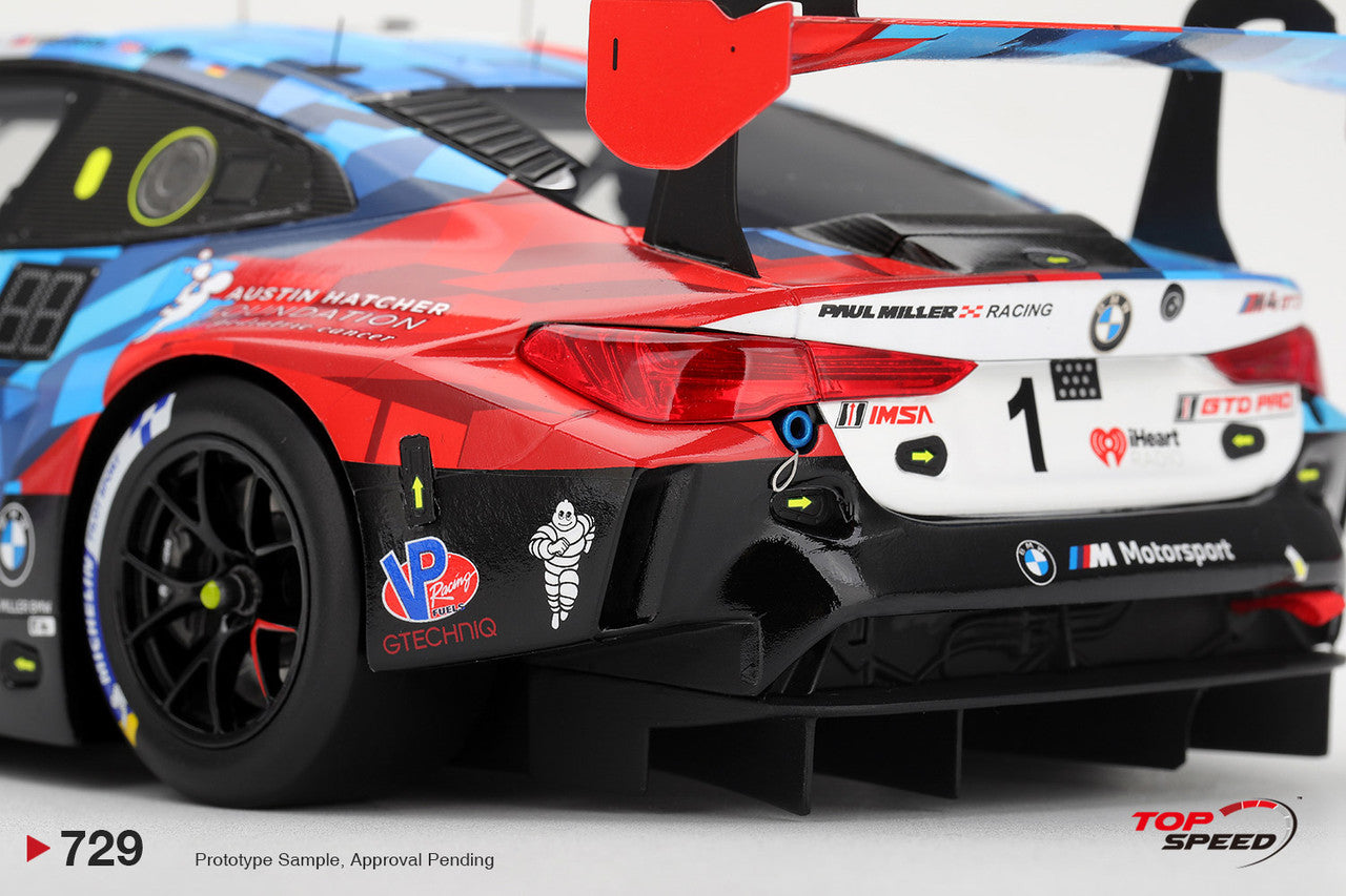 Preorder] Topspeed 1:18 BMW M4 GT3 EVO #1 Paul Miller Racing 2026