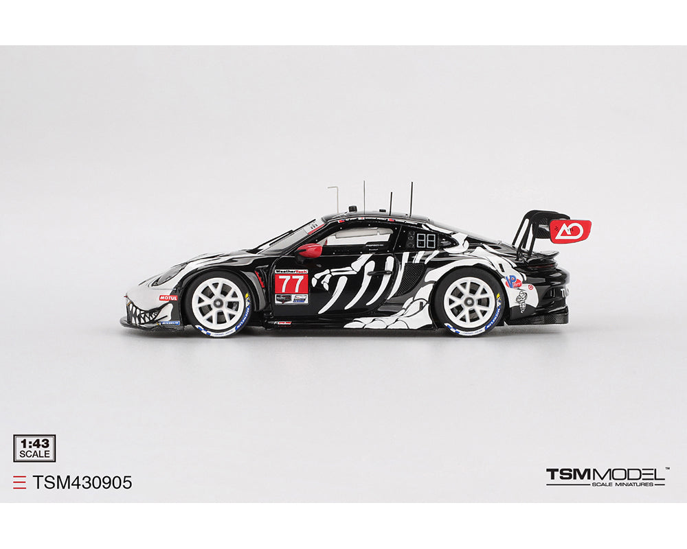 [Preorder] TSM 1:43 Porsche 911 GT3 R #77 AO Racing  2025 IMSA  Petit Le Mans TSM430905