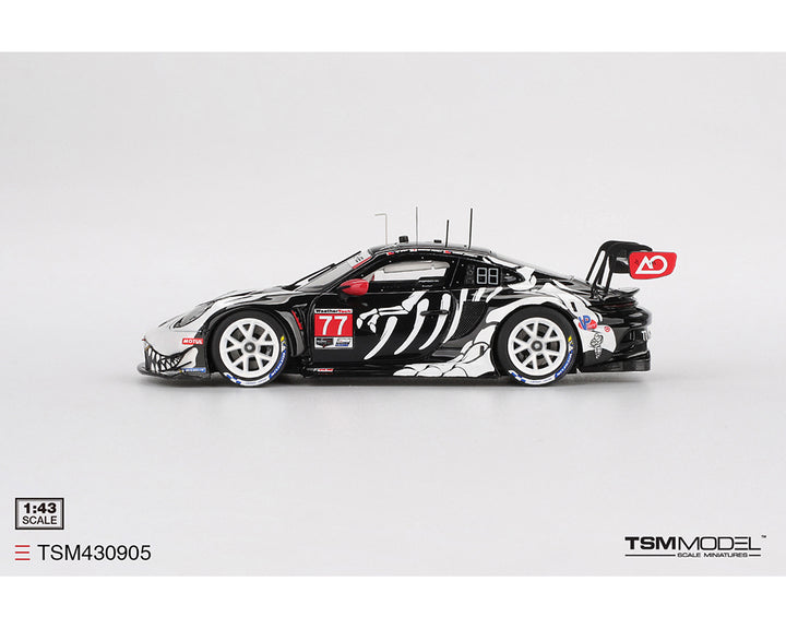 [Preorder] TSM 1:43 Porsche 911 GT3 R #77 AO Racing  2025 IMSA  Petit Le Mans TSM430905