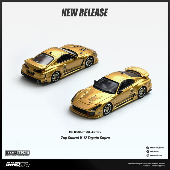 [Preorder] Inno64 1:64 TOP SECRET V12 SUPRA IN64-A80TSV12-01