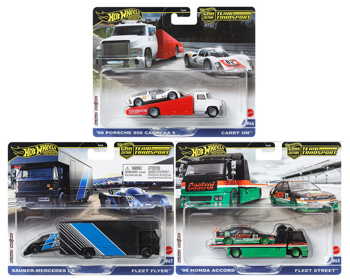 Hot Wheels 1:64 Team Transport 2024 B Case Assortment