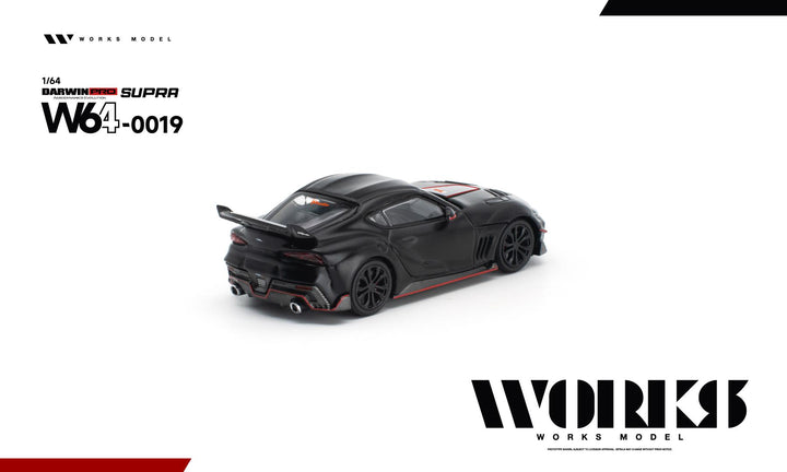 [Preorder] Works Model 1:64 Darwin Pro Supra Dark W640019