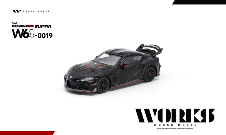 [Preorder] Works Model 1:64 Darwin Pro Supra Dark W640019