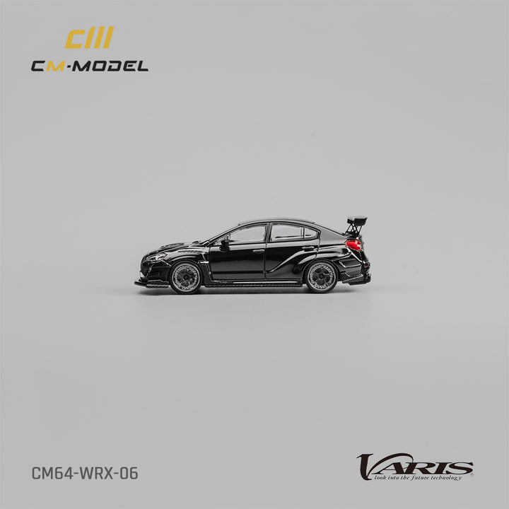 [Preorder] CM Model 1:64 Subaru WRX Varis WideBody 2.0 Chrome Black