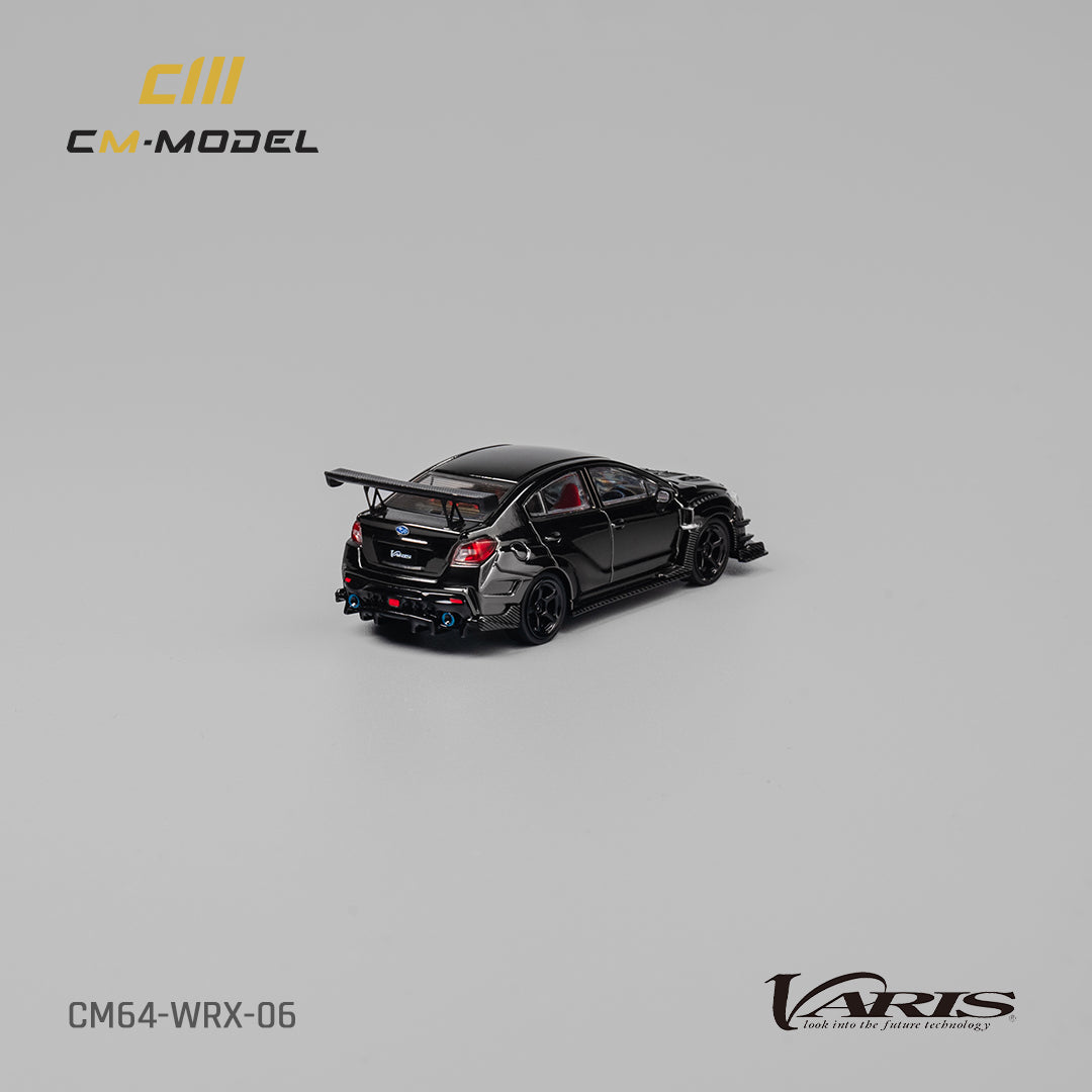 [Preorder] CM Model 1:64 Subaru WRX Varis WideBody 2.0 Chrome Black