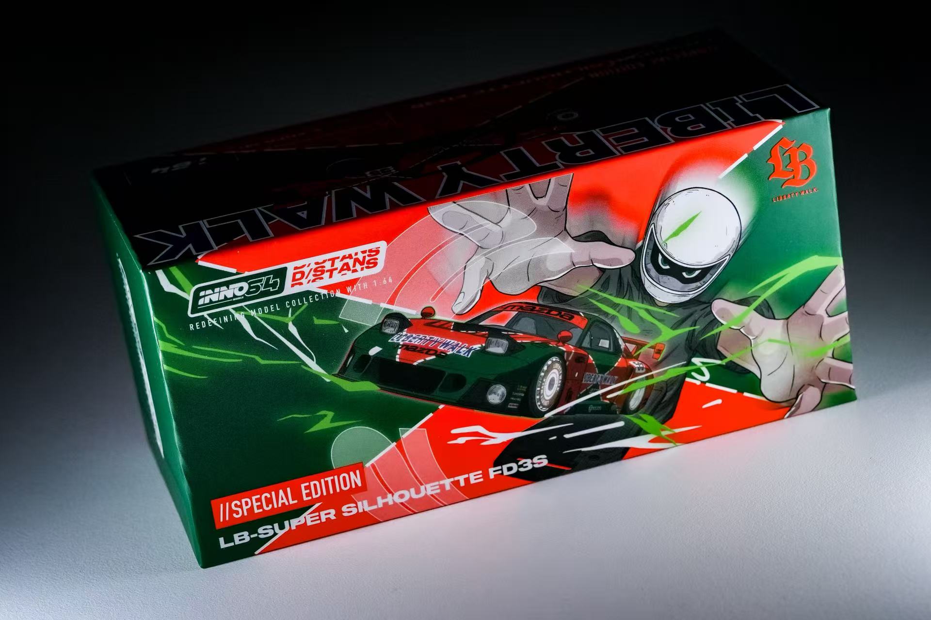 Preorder] Inno64 X DSTANDS 1:64 LB-SUPER SILHOUETTE FD3S (Chase