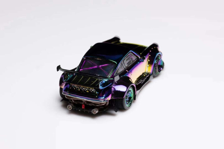 D.Bo Model &amp; DCM 1:64 RWB 964 Chrome Chameleon