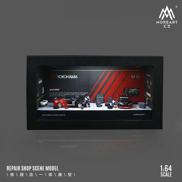 MoreArt 1:64 Photo Frame Diorama ADVAN / HKS MO941301/ MO941302