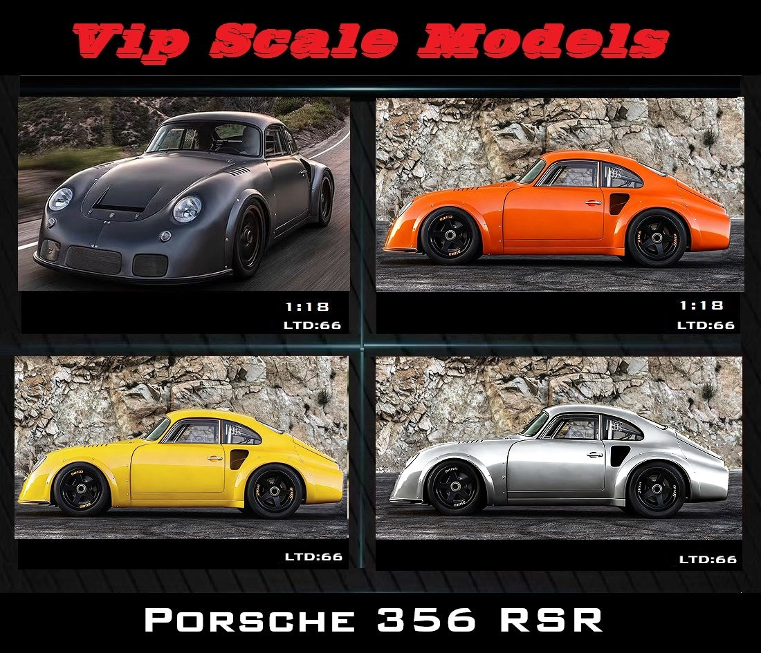 Vip Scale Models 1:18 Porsche 356 RSR (4 Colours) – Horizon Diecast