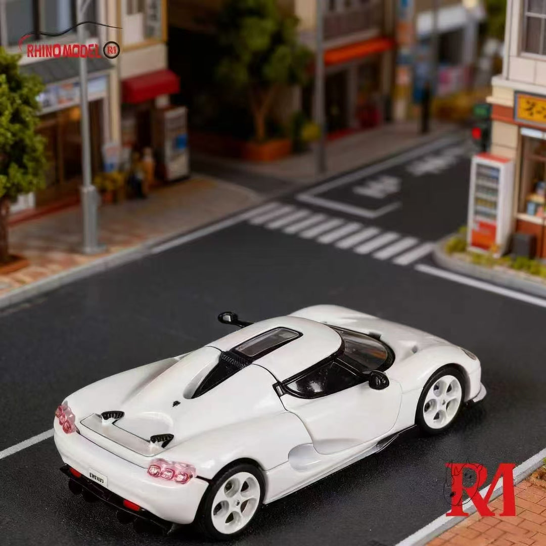 [Preorder] Rhino Model 1:64 Koenigsegg CC850 White