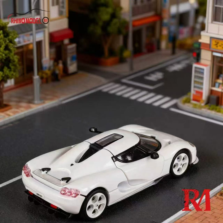 [Preorder] Rhino Model 1:64 Koenigsegg CC850 White