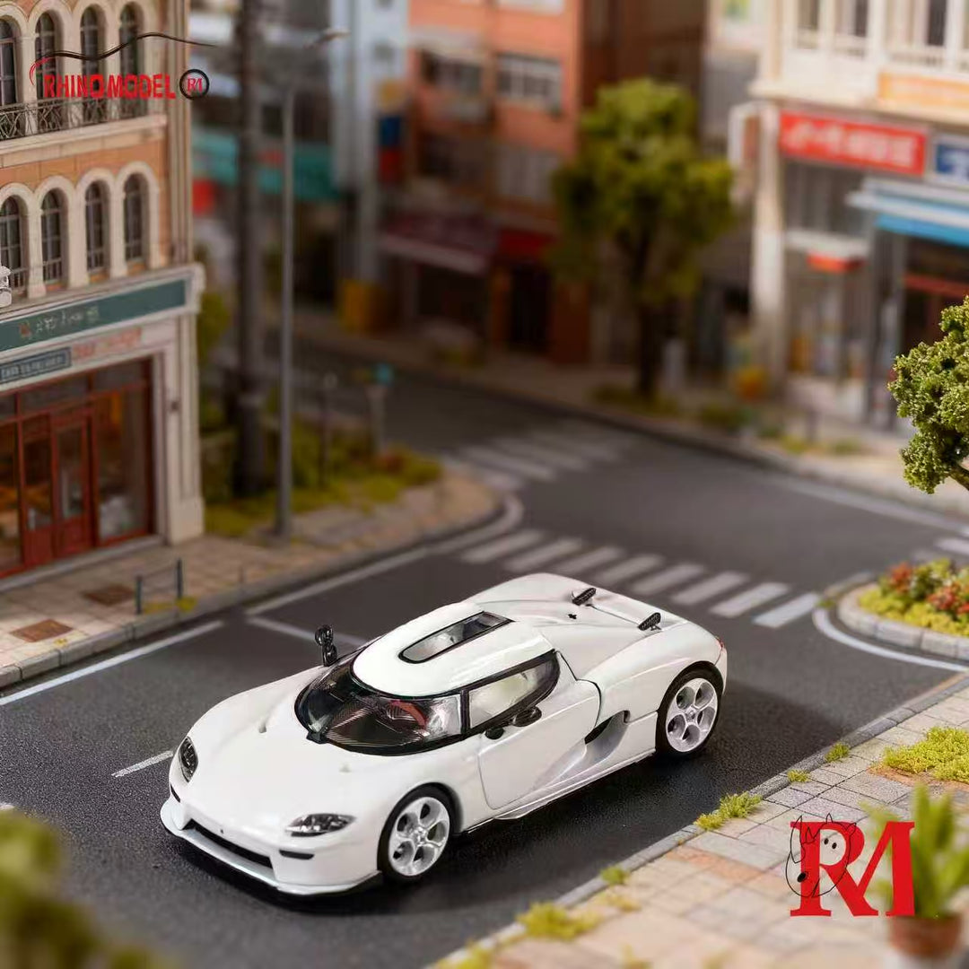 [Preorder] Rhino Model 1:64 Koenigsegg CC850 White