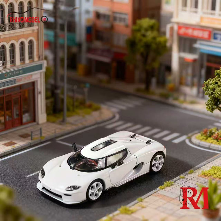 [Preorder] Rhino Model 1:64 Koenigsegg CC850 White