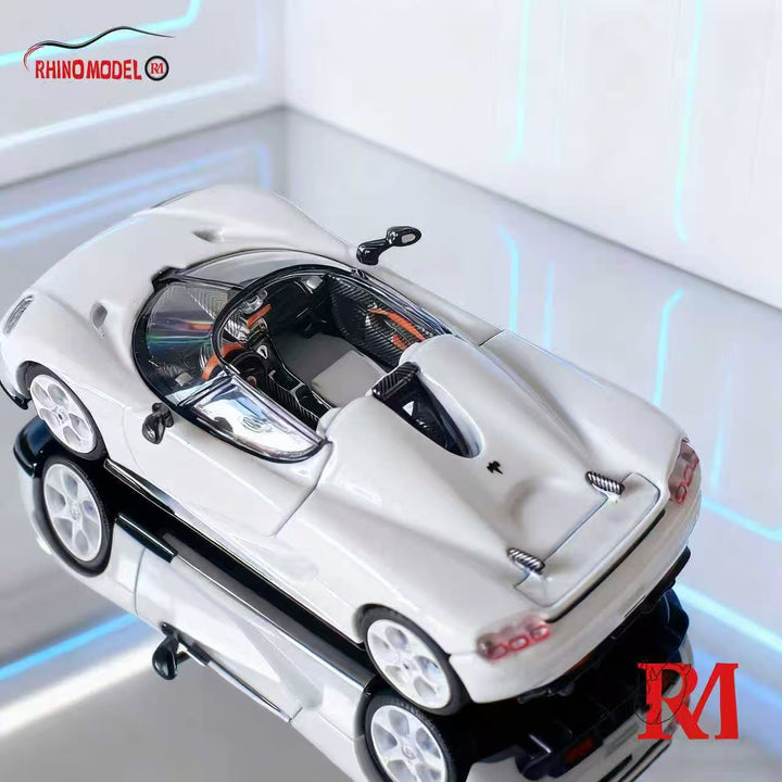 [Preorder] Rhino Model 1:64 Koenigsegg CC850 White