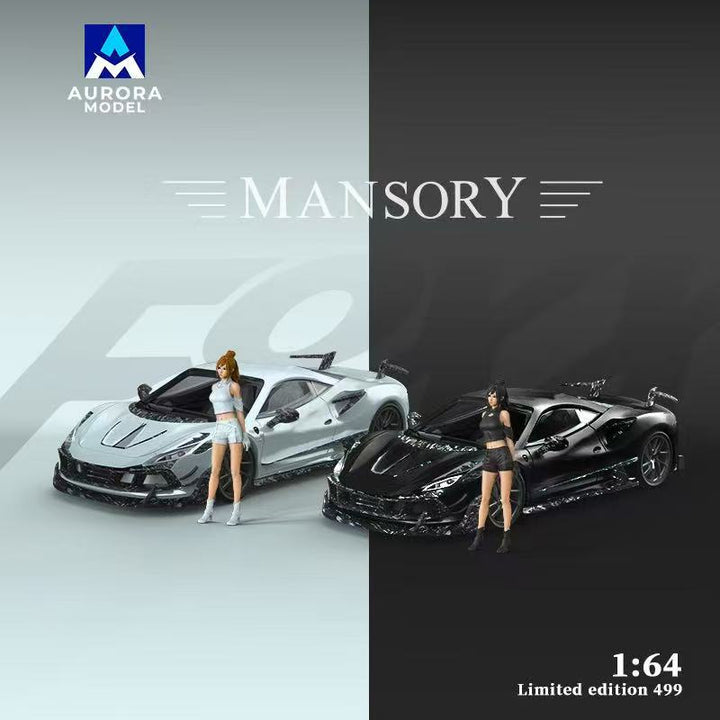 [Preorder] Aurora Model 1:64 Ferrari F8 Tributo Mansory F8XX (4 Versions)