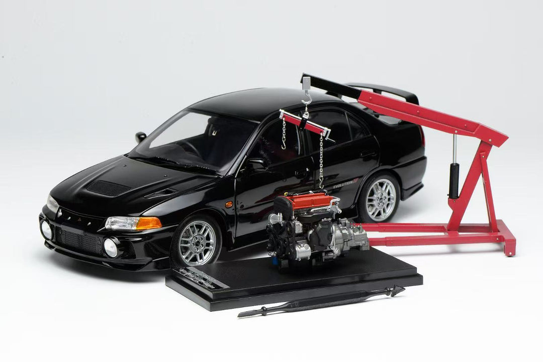 [Preorder] MOTORHELIX 1:18 Mitsubishi Lancer Evolution IV - Pirens Pearl Black