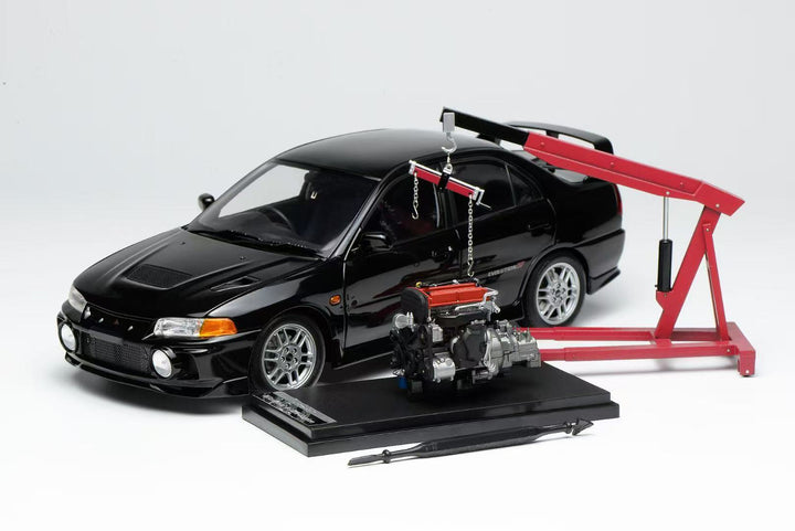 [Preorder] MOTORHELIX 1:18 Mitsubishi Lancer Evolution IV - Pirens Pearl Black
