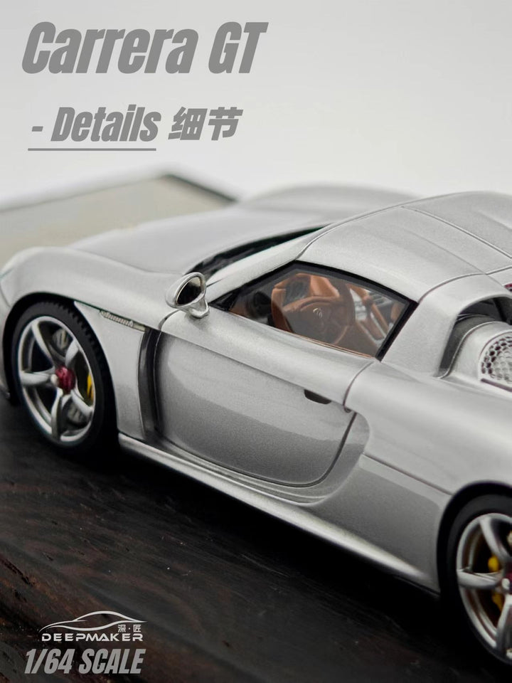 [Preorder] DeepMaker 1:64 Porsche Carrera GT (5 Colours)