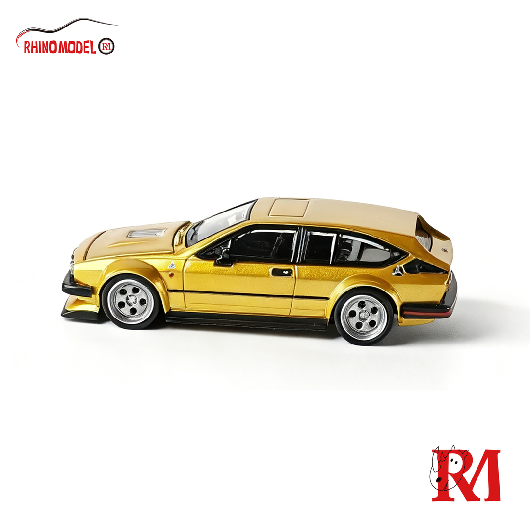 [Preorder] Rhino Model 1:64 Alfa Romeo GT6 Wide-Body (2 Colours)