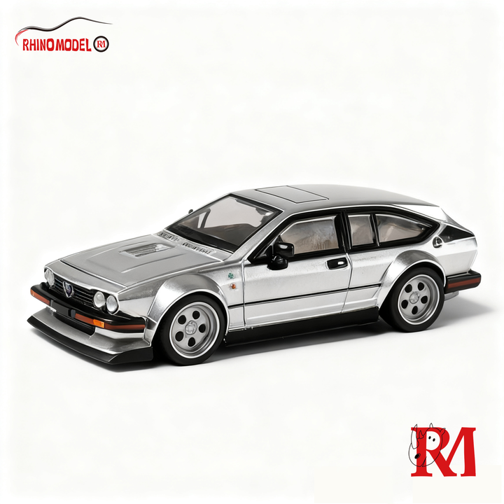 [Preorder] Rhino Model 1:64 Alfa Romeo GT6 Wide-Body (2 Colours)