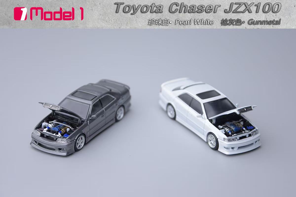 Model 1 1:64 Toyota Chaser 6th generation MK6 (JZX100) (2 Colours