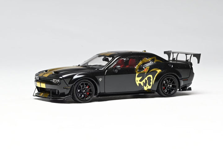 [Preorder] Stance Hunters 1:64 Challenger SRT Hellcat Matt Black Midnight Eclipse