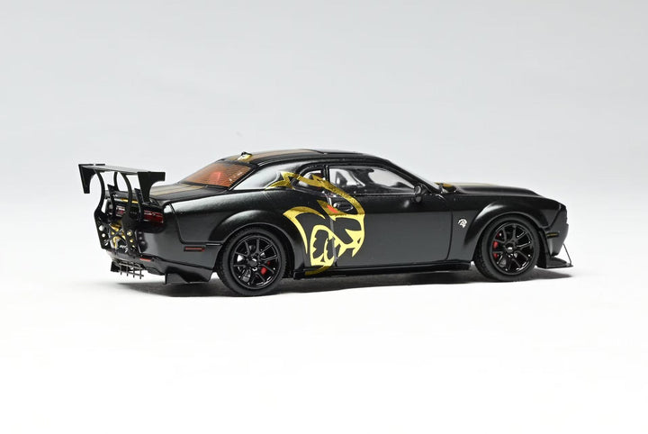 [Preorder] Stance Hunters 1:64 Challenger SRT Hellcat Matt Black Midnight Eclipse